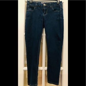 Stretch denim jeans, size 5/6